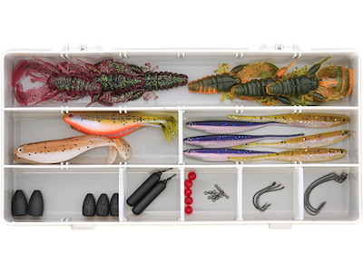 PERCH BOX DROPSHOT + TEXAS & CAROLINA